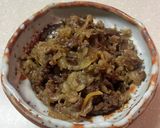 茶色いおかず　牛丼の素作り方4写真