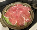【簡単】たっぷりレタスと豚肉の水無し鍋作り方4写真