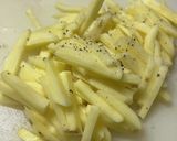 チーズのうまみ。じゃがいもガレット作り方1写真