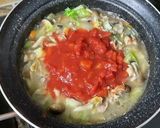 キノコたっぷり！具沢山のトマトスープ♬作り方9写真