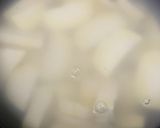 和風煮！りんごとさつま芋のきんとん作り方1写真