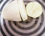ナス嫌いな子でも食べられる白茄子チーズ作り方1写真