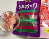 昆布茶とゆかりdeお手軽☘️10分パスタ作り方1写真