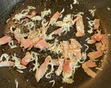昆布茶とゆかりdeお手軽☘️10分パスタ作り方3写真