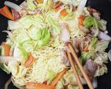 懐かしい丸ちゃんの焼そば作り方2写真