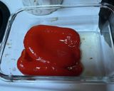 エコクッキング：余熱でローストパプリカ作り方7写真