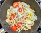 シーフードミックスとトマトの中華炒め作り方5写真