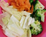 お弁当の彩りに！痛みにくい温野菜作り方2写真