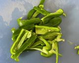 じゃがいもピーマンの甘辛カレー炒め作り方2写真