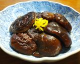 砂糖大匙1杯　金柑の香りの椎茸の含め煮作り方10写真