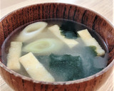 だしの旨みしっかり＊基本の味噌汁作り方5写真