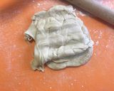 製麺機を使った全粒粉入り餃子の皮　作り方7写真