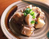 そぼろがよく絡む♪里芋のそぼろ煮☆作り方9写真