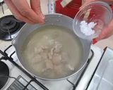 すまし仕立ての彩りお雑煮作り方7写真