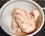 朝たん☆時短の鶏むね親子丼作り方1写真
