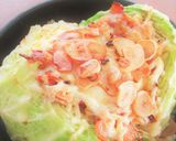 【焼きキャベツのベーコンペペロンチーノ】作り方7写真