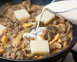 牛肉とお餅のフリカッセ作り方9写真