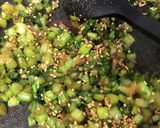 カブの葉の炒め物作り方3写真