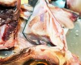 激安　魚のアラだけでキーマカレー風作り方2写真
