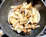 ベーコンとキノコの生姜焼き作り方5写真
