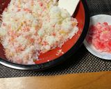 桃かぶのてまり寿司作り方4写真