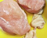 適当 ナゲット風チキンカツ ソース付き作り方1写真