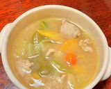 旨味たっぷり♪カレー味噌汁スープ作り方6写真