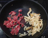 焼肉のたれで！簡単焼き肉うどん作り方5写真