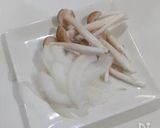 紅鮭ときのこのバター醤油ホイル焼き作り方2写真