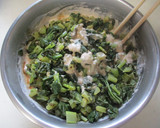 だし風味が美味しい☆大根菜のおやき☆作り方4写真