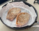 オニオンソース deポークチャップ作り方4写真