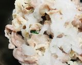 豚薄切り肉のおんしゃぶ大根おろし添え作り方1写真