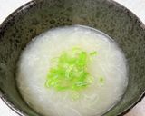 中華スープ♪さしみのツマを麺がわりに作り方4写真