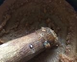 厚めにむいた大根の皮でビビンバ作り方3写真
