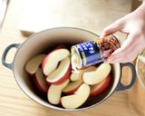 お砂糖を使わない優しい煮りんご作り方3写真