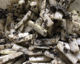 厚めにむいた大根の皮でビビンバ作り方4写真