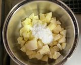 超簡単☆cafeで見たアップルクッキー♫作り方1写真