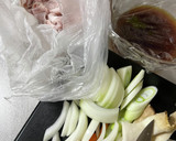 豚バラの生姜焼き☆ほうれん草の卵焼き弁当作り方1写真