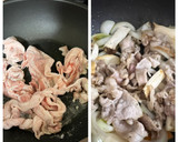豚バラの生姜焼き☆ほうれん草の卵焼き弁当作り方2写真