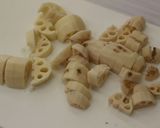 蓮根とタコのサラダ作り方1写真