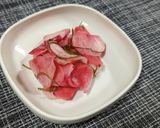 彩り鮮やかな♡赤かぶの甘酢漬け作り方7写真