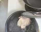 茹で鷄の棒棒鶏風味噌ソースかけ作り方2写真