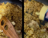 簡単！白菜の和風カレーリゾット♪作り方5写真