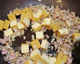 簡単！厚揚げで！！麻婆豆腐丼作り方5写真