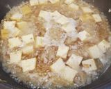 簡単！厚揚げで！！麻婆豆腐丼作り方6写真