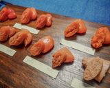 40℃～ たらこ 火入れ温度比較実験作り方24写真