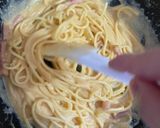 明太釜玉風カルボナーラ作り方11写真