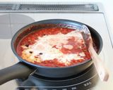 旨味たっぷり【マカロニのトマトチーズ焼き作り方4写真