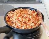 旨味たっぷり【マカロニのトマトチーズ焼き作り方5写真