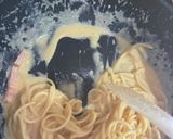 明太釜玉風カルボナーラ作り方12写真